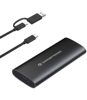 Caja externa conceptronic ssd m.2 para disco duro usb tipo c