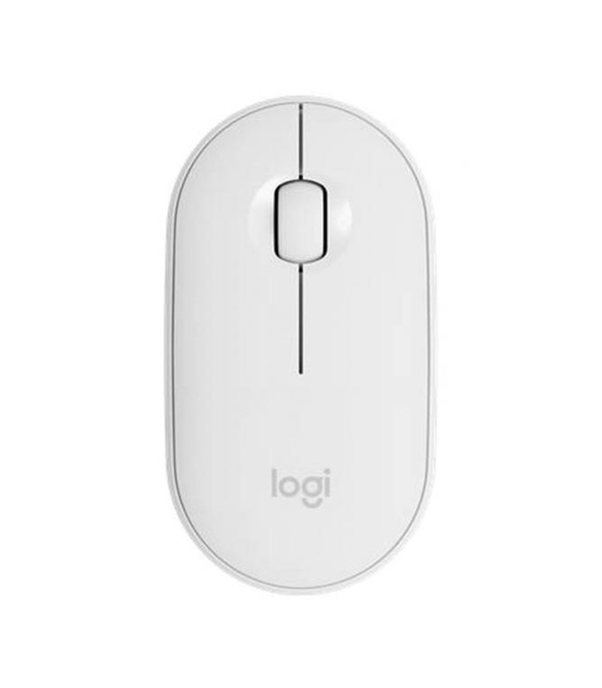 Raton inalambrico pebble mouse 2 m350s blanco bluetooth