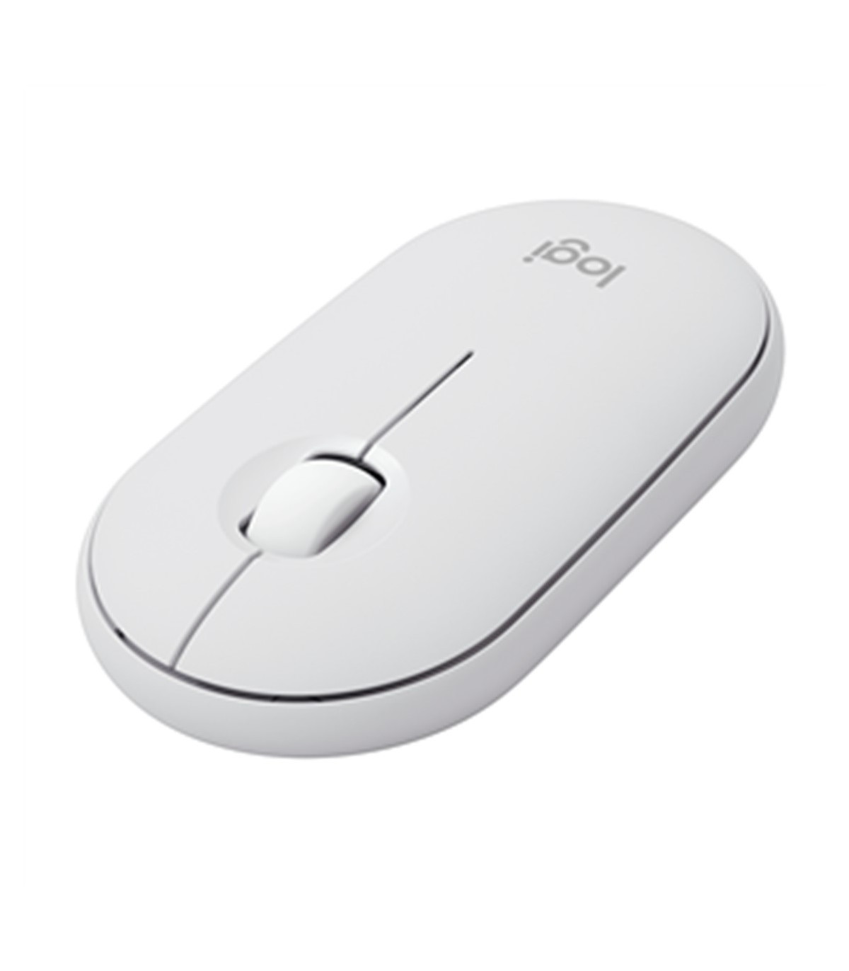 Raton inalambrico pebble mouse 2 m350s blanco bluetooth