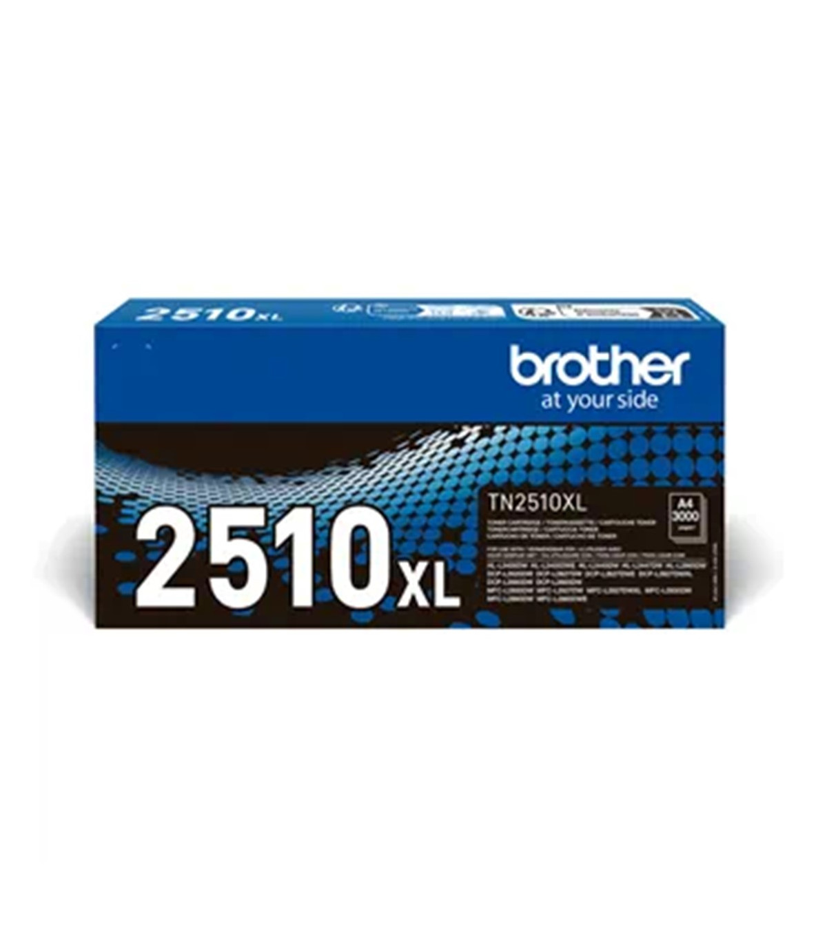 Toner brother tn2510xl negro 3000 paginas
