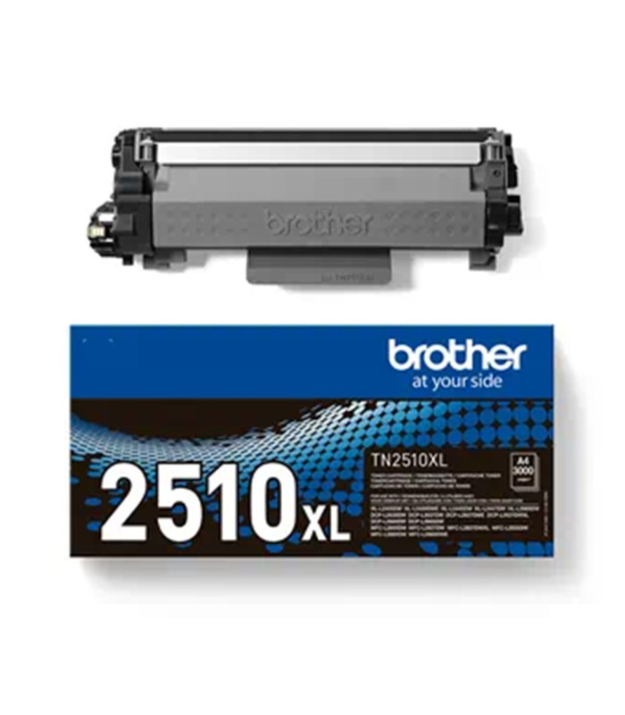Toner brother tn2510xl negro 3000 paginas