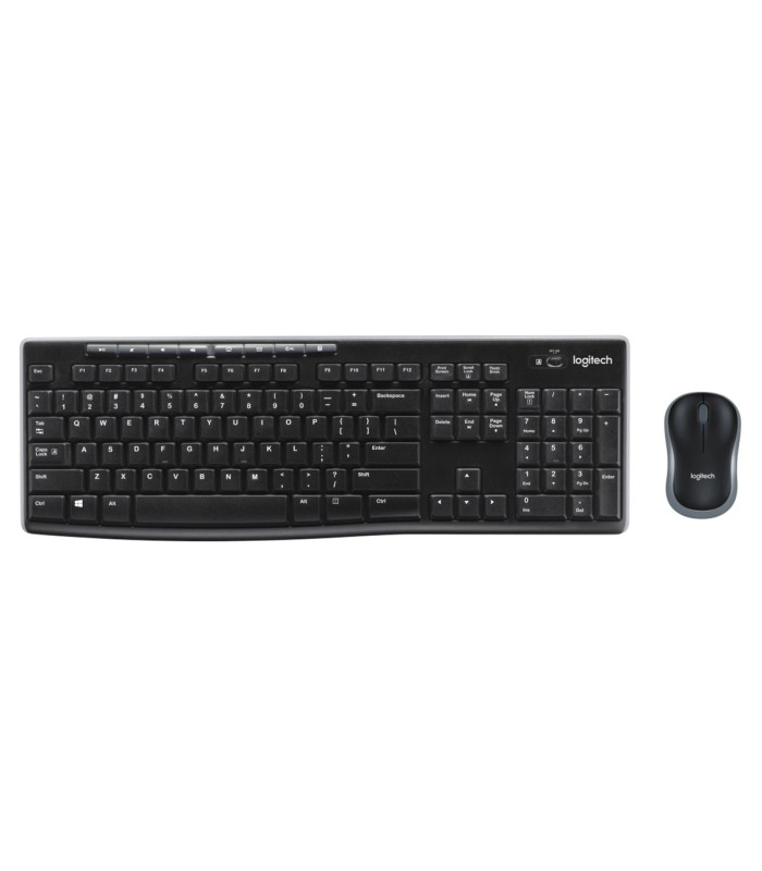 Teclado + mouse logitech mk270 inalambrico italiano