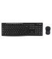 Teclado + mouse logitech mk270 inalambrico italiano