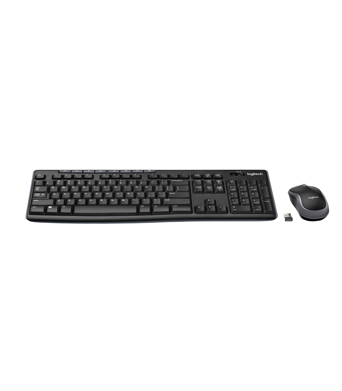 Teclado + mouse logitech mk270 inalambrico italiano