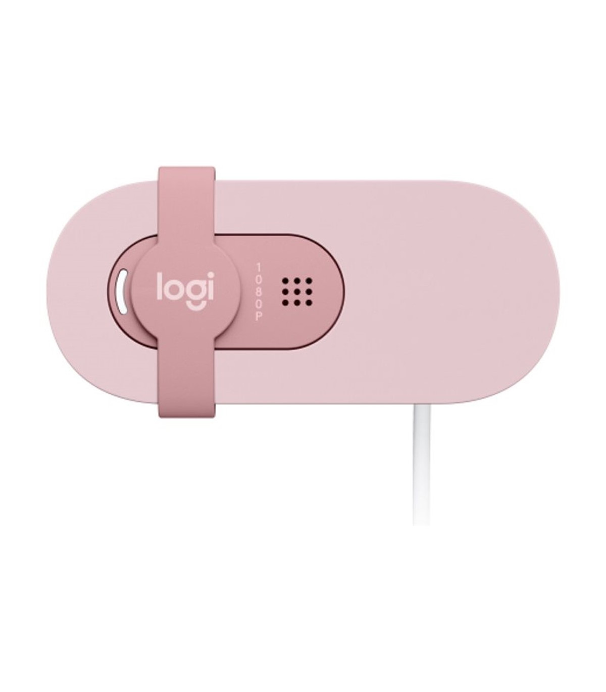 Webcam logitech brio 100 rosado full hd -  usb