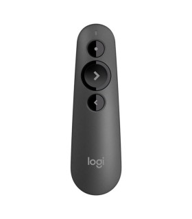 Mando wireless inalambrico logitech r500s para presentaciones -  bluetooth -  grafito