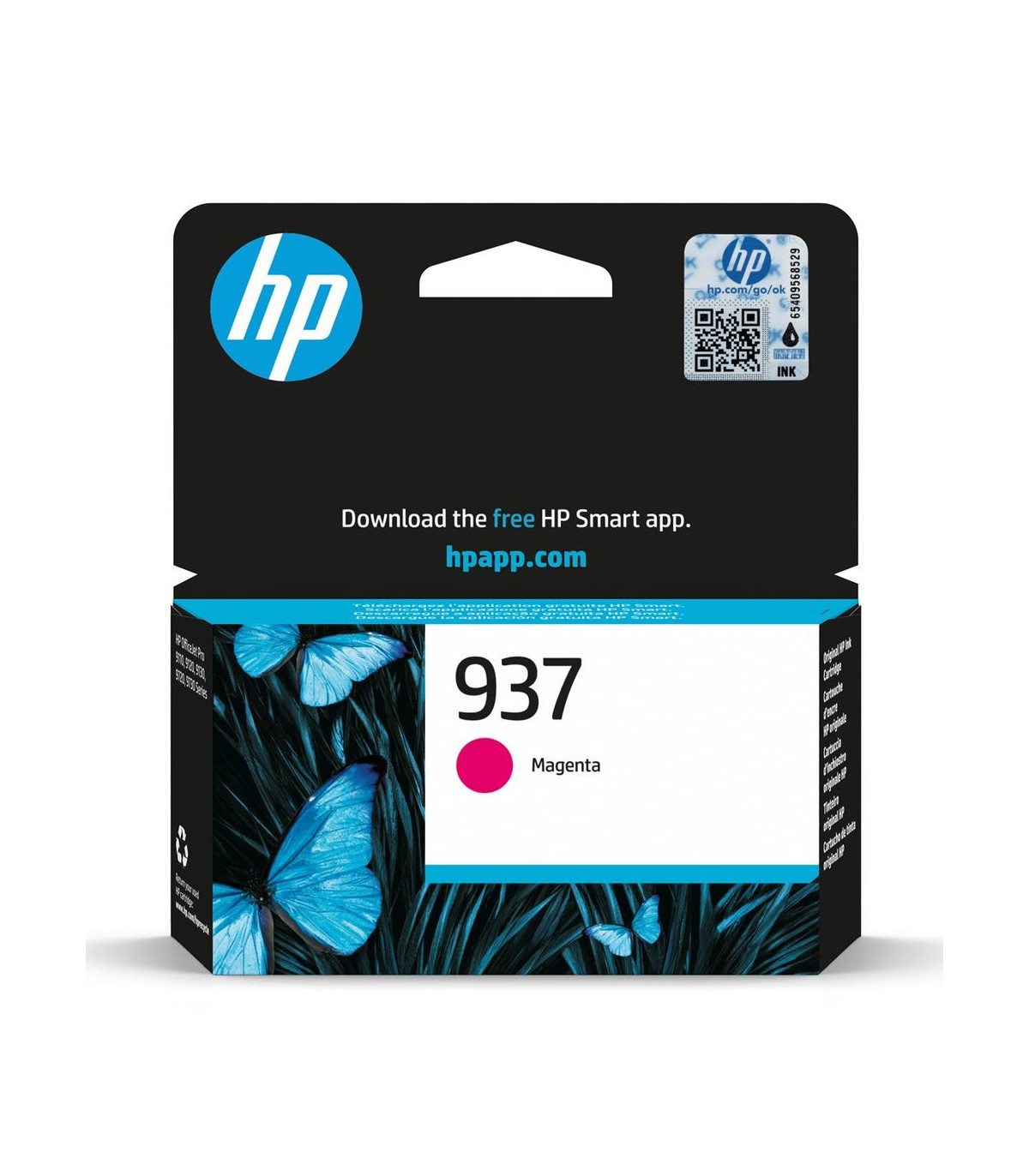 Cartucho tinta hp 937 4s6w3ne magenta