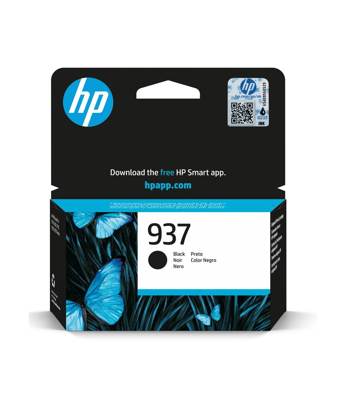 Cartucho tinta hp 937 4s6w5ne negro