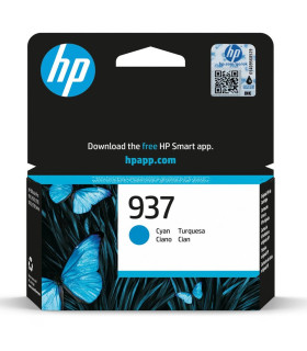 Cartucho tinta hp 937 4s6w2ne cian