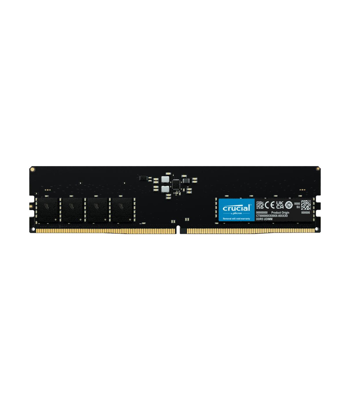 Memoria ram ddr5 32gb crucial - udimm - 5600 mhz - pc5 44800 - cl46