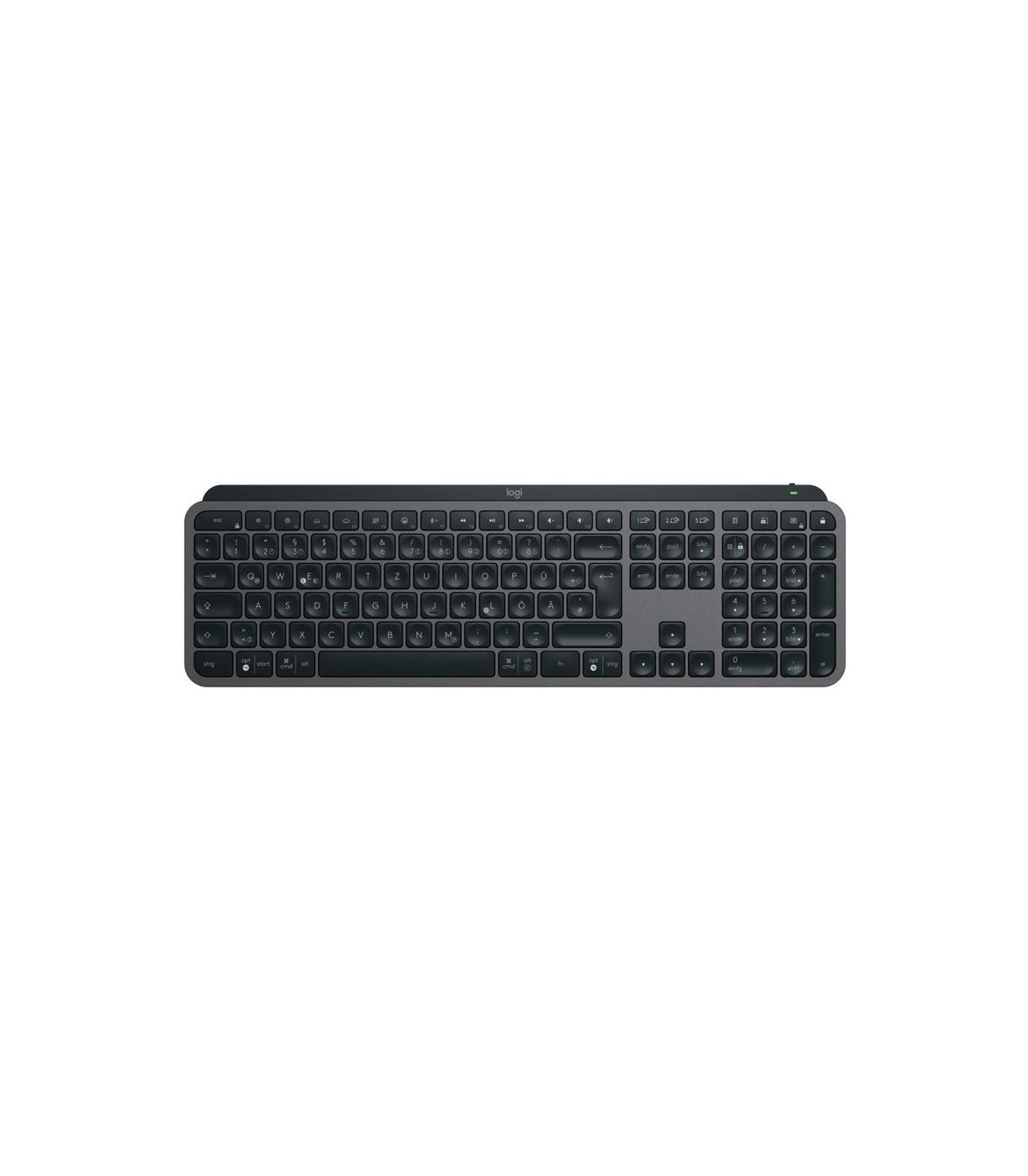 Teclado logitech mx keys s inalambrico grafito bateria