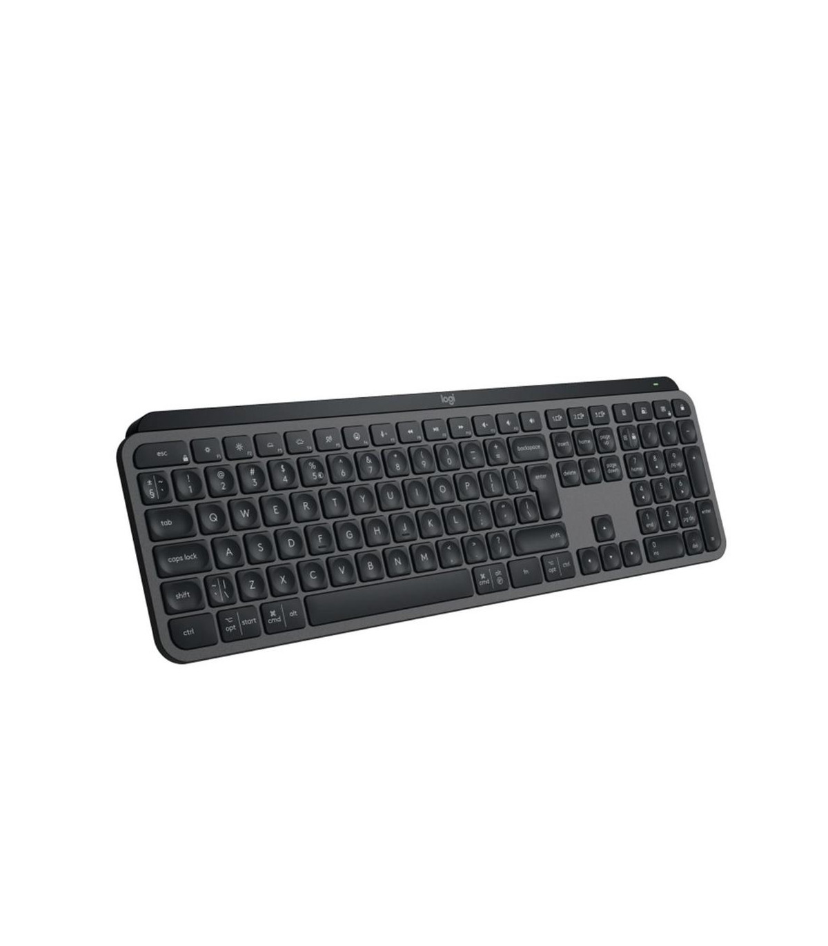 Teclado logitech mx keys s inalambrico grafito bateria