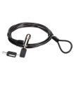 Cable seguridad conceptronic nano por llave para portatiles 1.8m