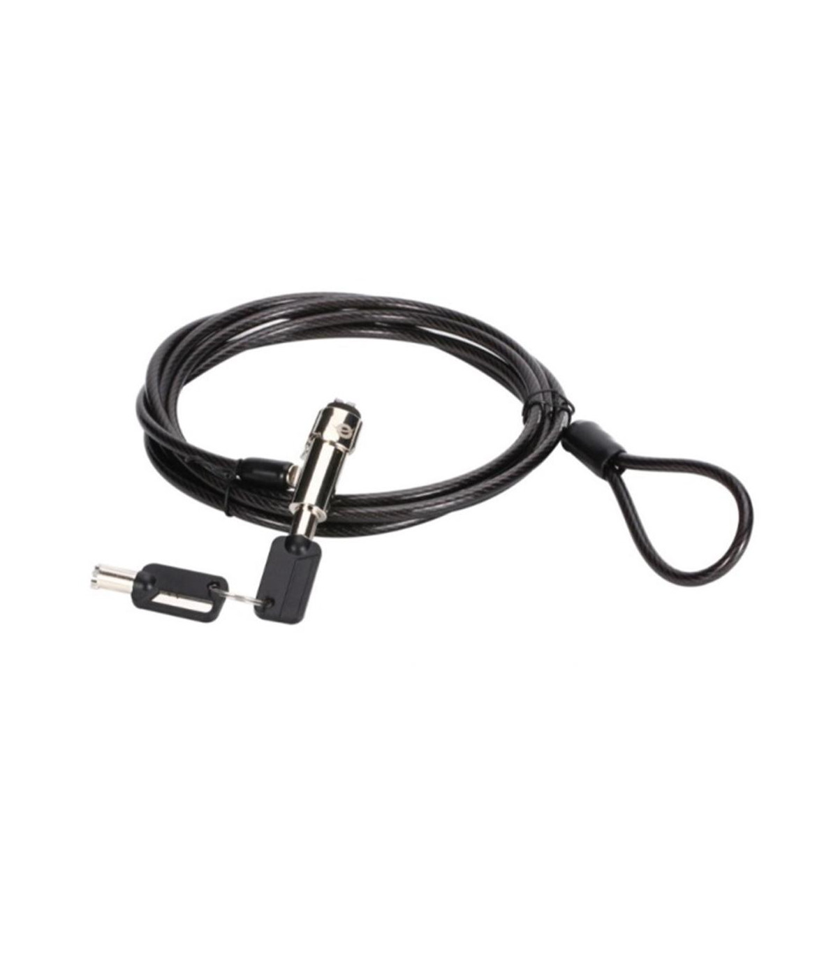 Cable seguridad conceptronic nano por llave para portatiles 1.8m
