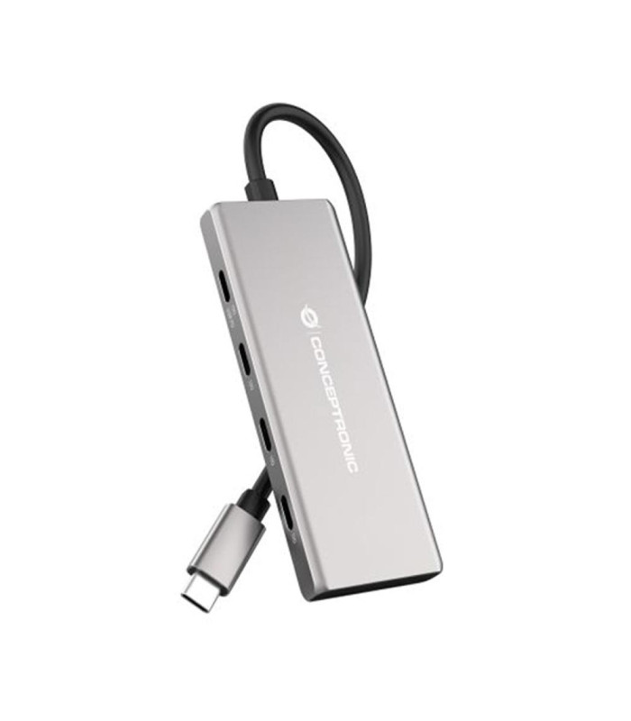 Hub usb tipo c conceptronic hubbies17g 7 puertos