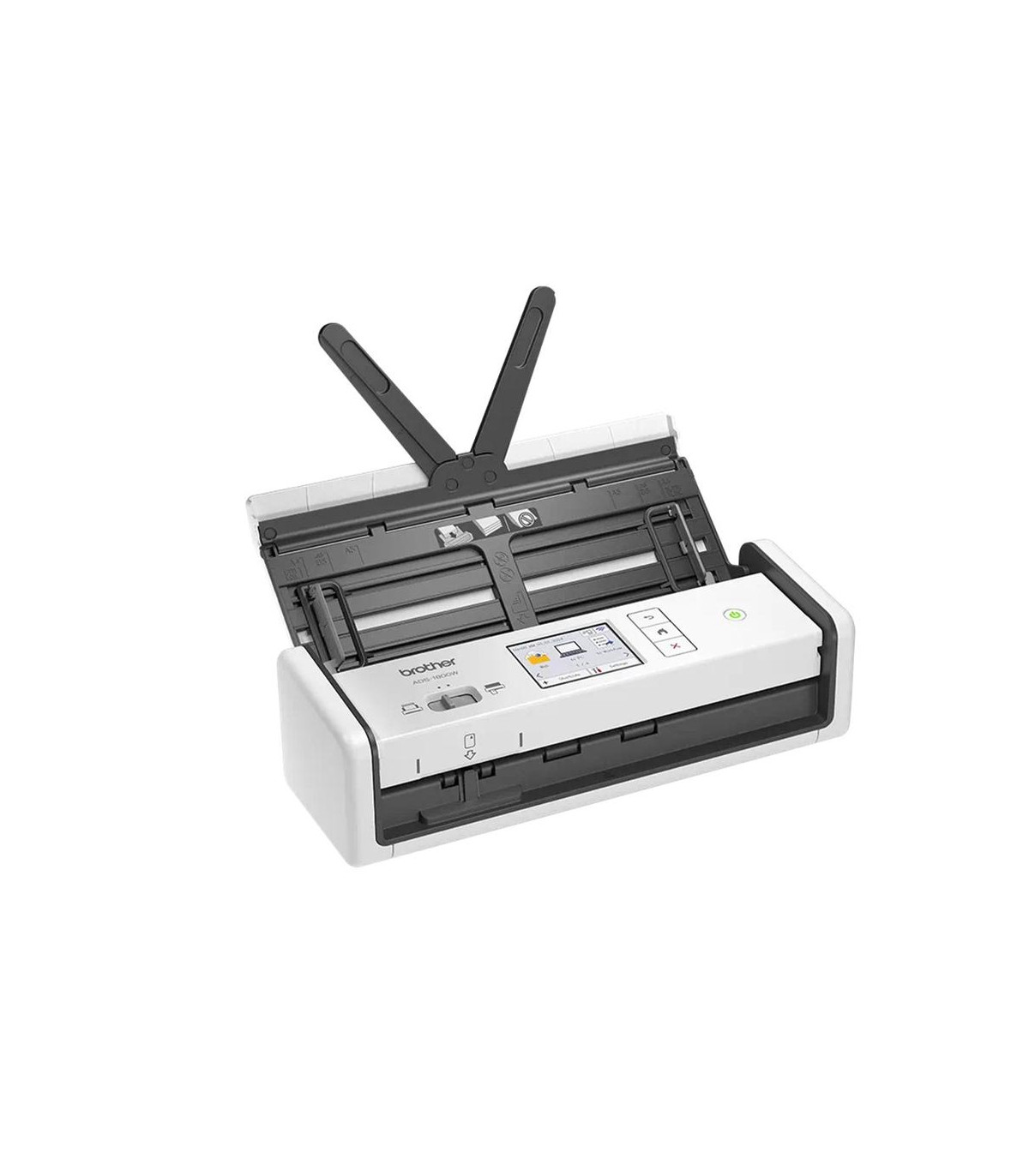 Escaner sobremesa brother ads1800w -  30ppm -  duplex automatico -  usb 2.0 -  usb tipo c -  wifi -  adf 20 hojas