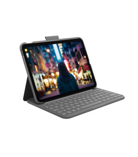 Funda logitech slim folio con teclado para ipad