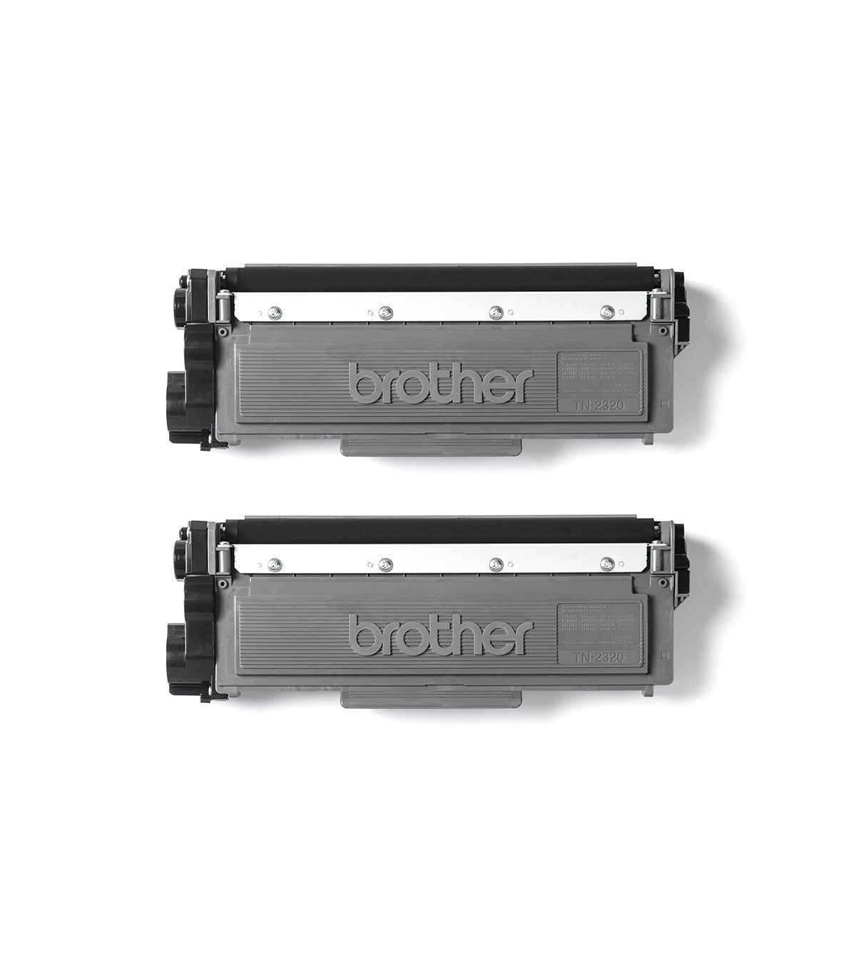 Pack toner brother tn2320twin negro 2uds