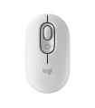 Raton inalambrico logitech pop mouse blanco