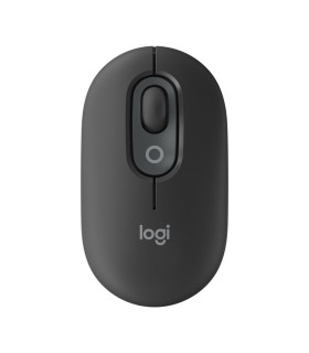 Raton inalambrico logitech pop mouse grafito