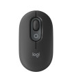Raton inalambrico logitech pop mouse grafito