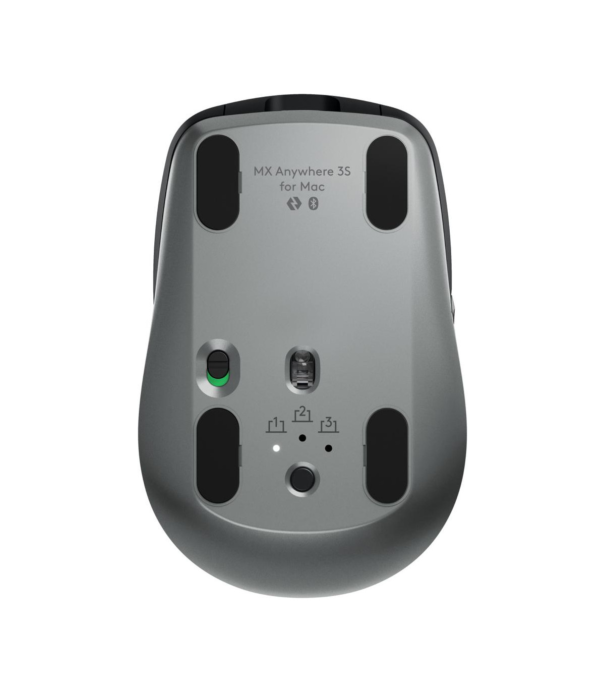 Raton inalambrico logitech master series mx anywhere 3s para mac negro