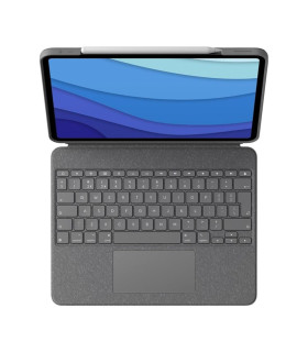 Funda logitech combo touch para con teclado para ipad pro m4 11 pulgadas grafito