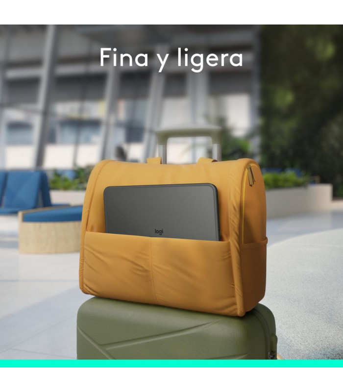 Funda logitech combo touch para con teclado para ipad pro m4 11 pulgadas grafito