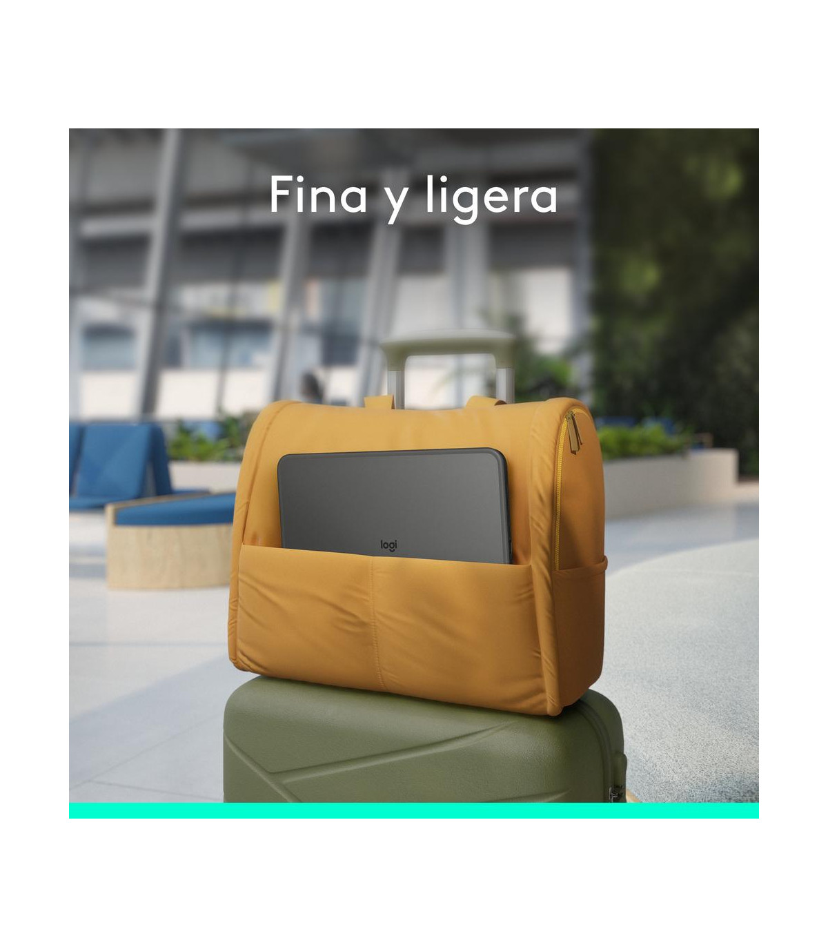 Funda logitech combo touch para con teclado para ipad pro m4 11 pulgadas grafito