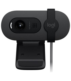 Webcam logitech brio 105 grafito full hd -  usb