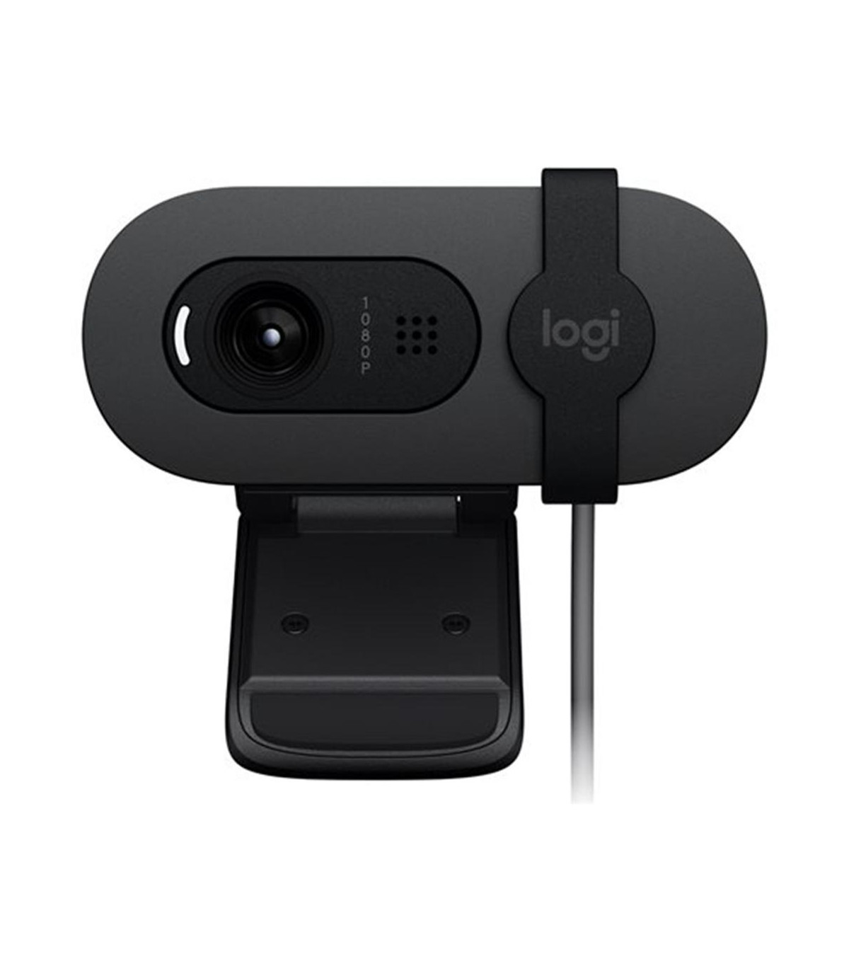Webcam logitech brio 105 grafito full hd -  usb