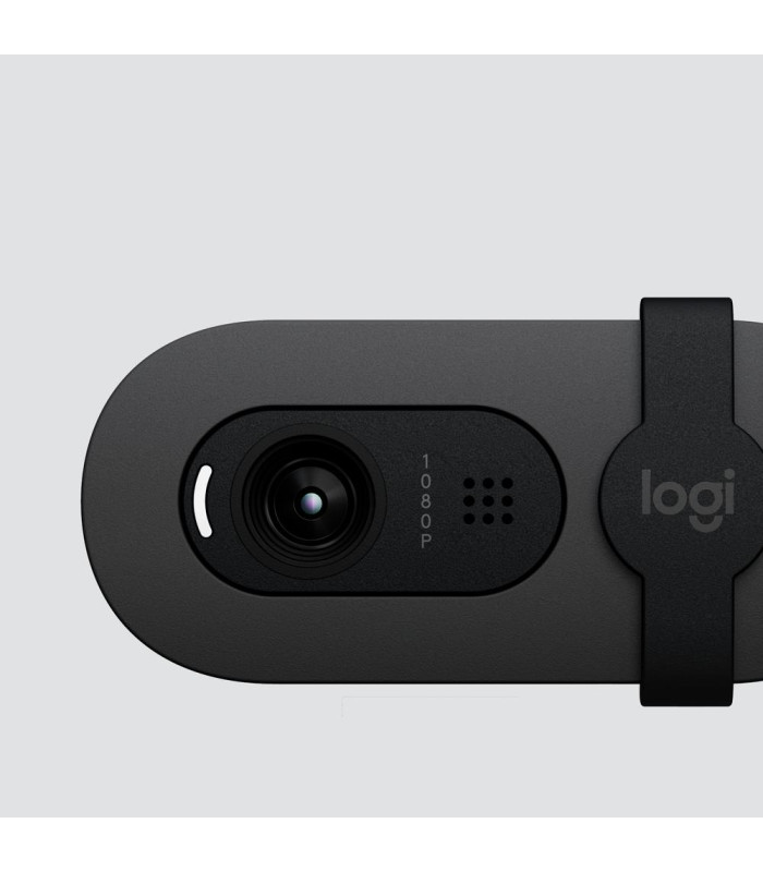 Webcam logitech brio 105 grafito full hd -  usb