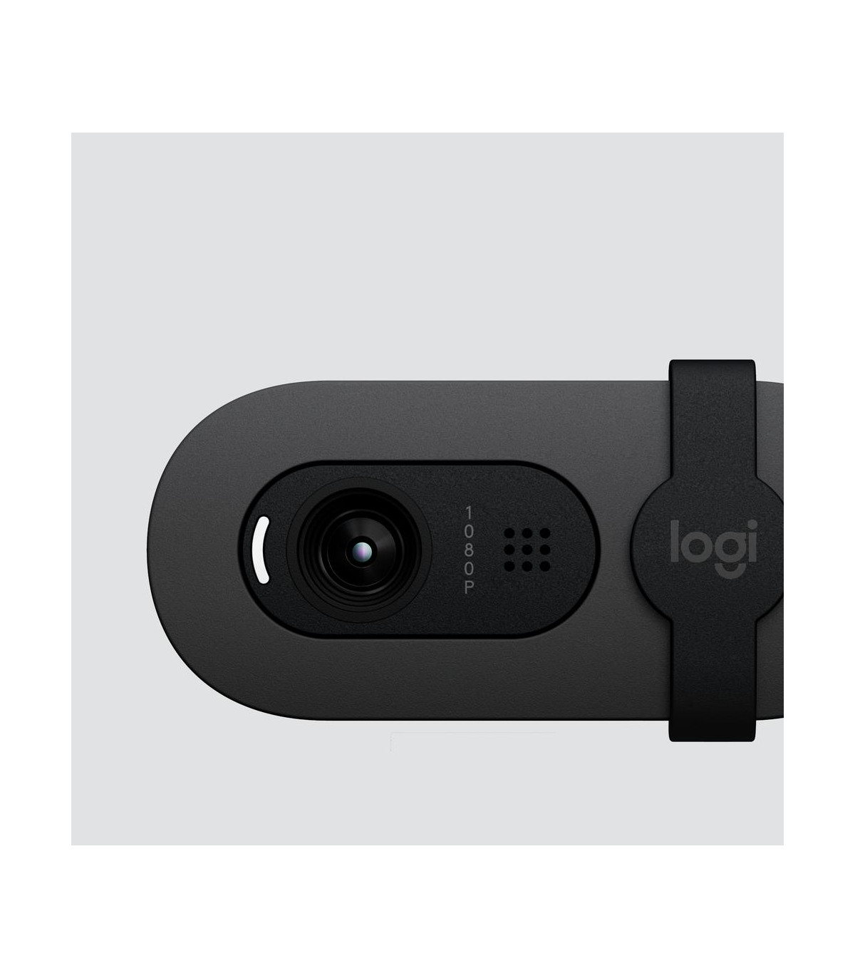Webcam logitech brio 105 grafito full hd -  usb