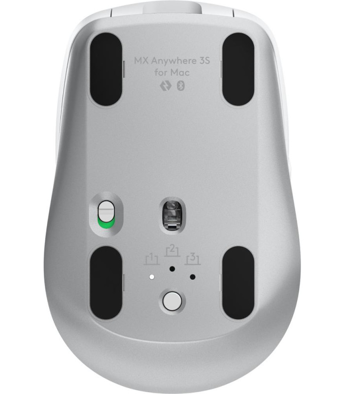 Raton inalambrico logitech mx anywhere 3s for mac gris