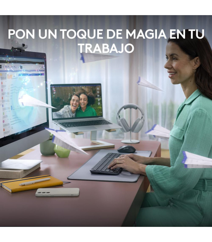 Teclado + raton logitech mk950 inalambrico