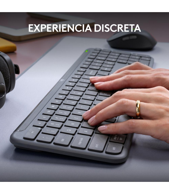 Teclado + raton logitech mk950 inalambrico