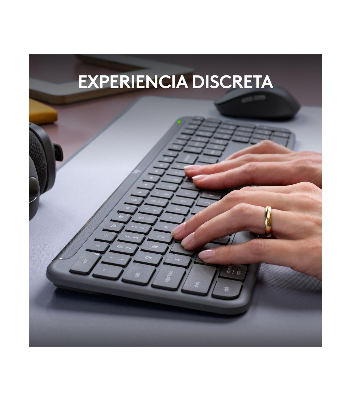 Teclado + raton logitech mk950 inalambrico