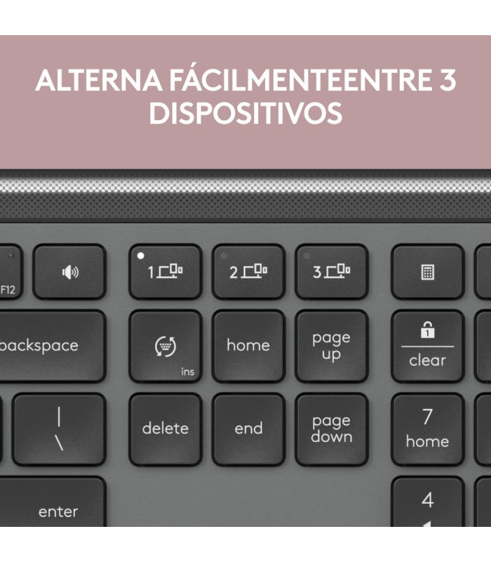 Teclado + raton logitech mk950 inalambrico