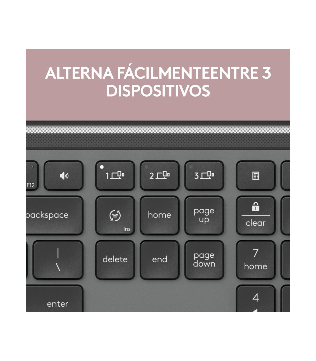 Teclado + raton logitech mk950 inalambrico