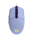 Raton gaming logitech g102 lightsync lila