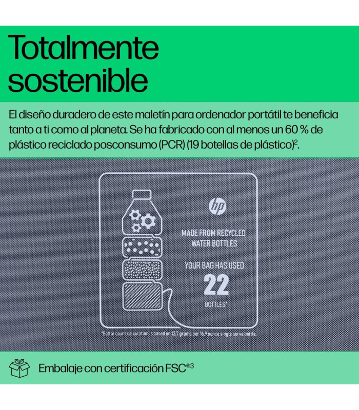 Maletín hp portátil everyday de 16 pulgadas