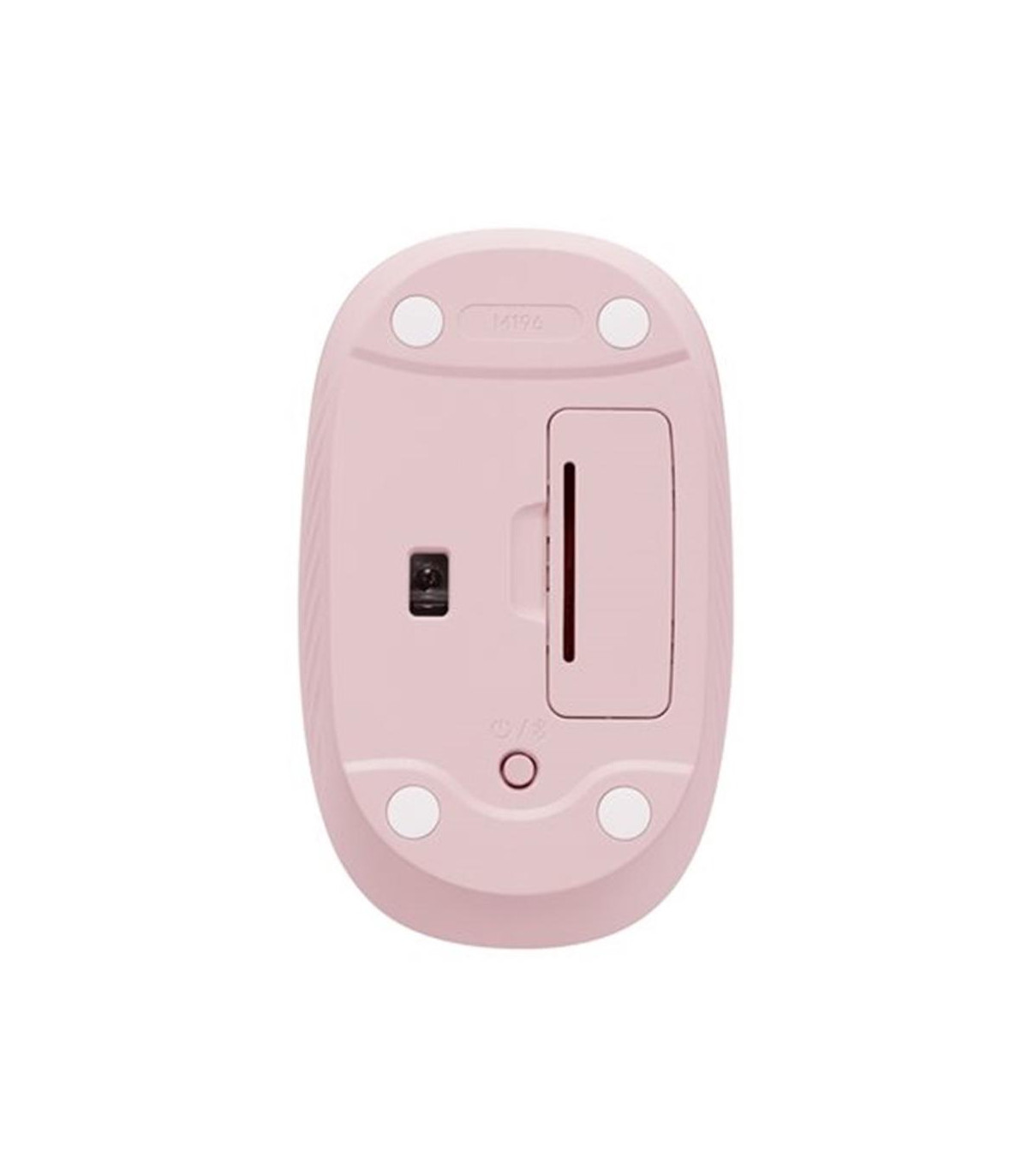 Raton inalambrico logitech m196 rosa