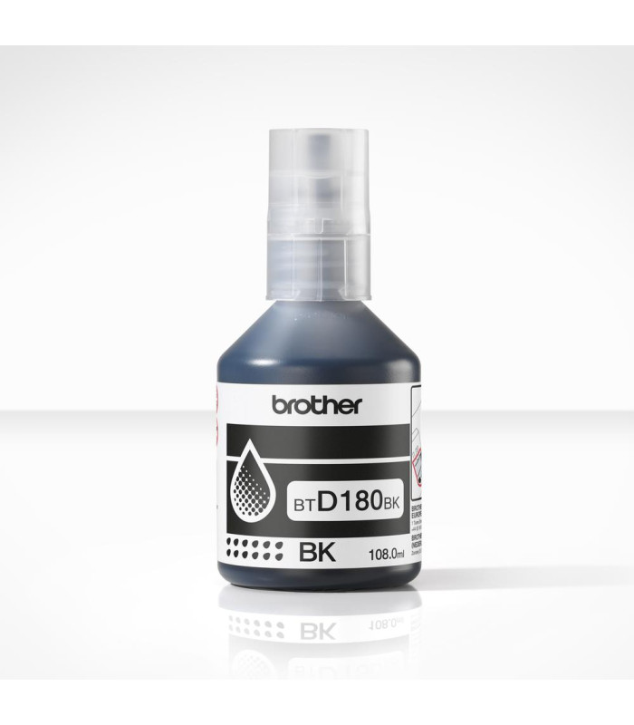 Botella tinta brother btd180bk negra 5000 paginas