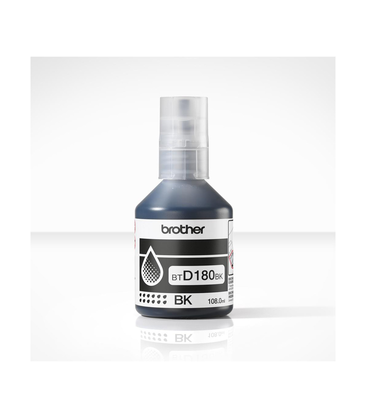 Botella tinta brother btd180bk negra 5000 paginas