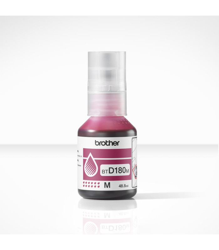 Botella tinta brother btd180m magenta 5000 paginas