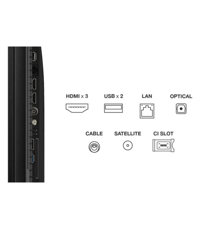 Tv tcl 43 pulgadas qled 4k uhd -  43p7k -  google tv