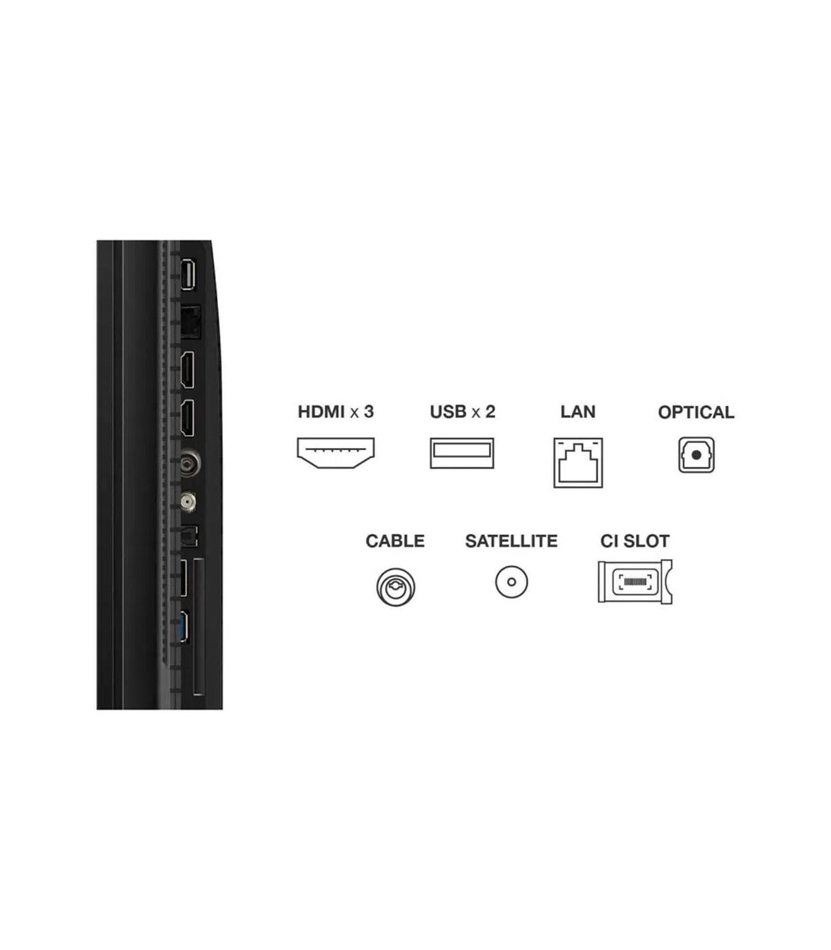 Tv tcl 43 pulgadas qled 4k uhd -  43p7k -  google tv