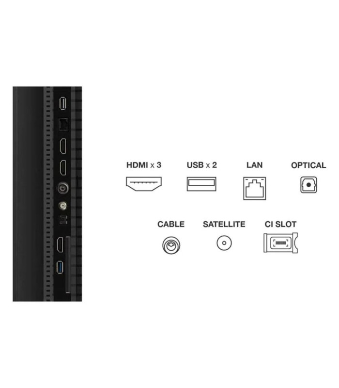 Tv tcl 50 pulgadas qled 4k uhd -  50p7k -  google tv