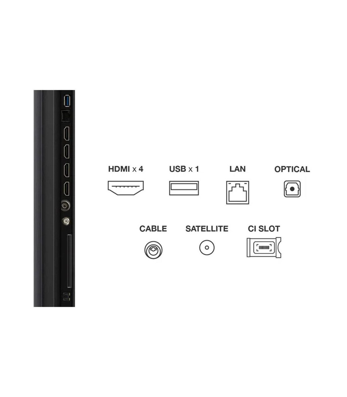Tv tcl 55 pulgadas miniled 4k uhd -  55c6k -  google tv