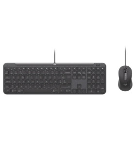 Teclado + raton logitech mk620 negro